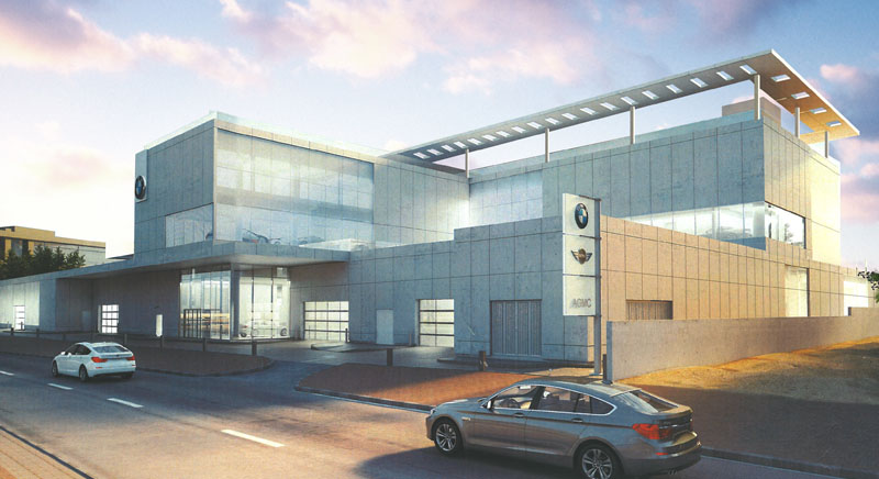 bmw showroom